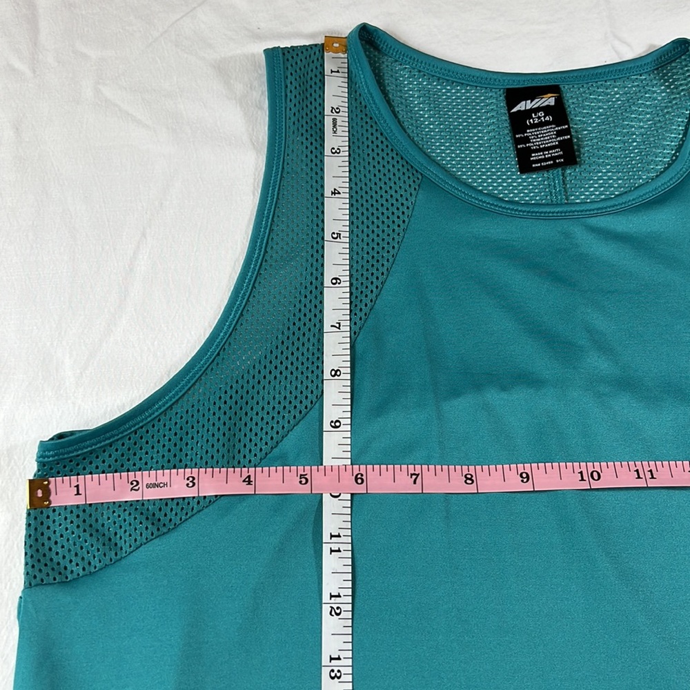 Avia L Teal Athletic Tank - Picture 11 of 13